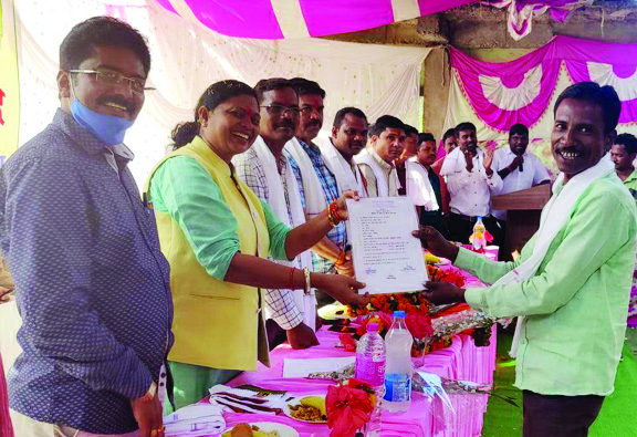  तोयनार सहित छह पंचायतों के 241 हितग्राहियों को मिला मालिकाना हक