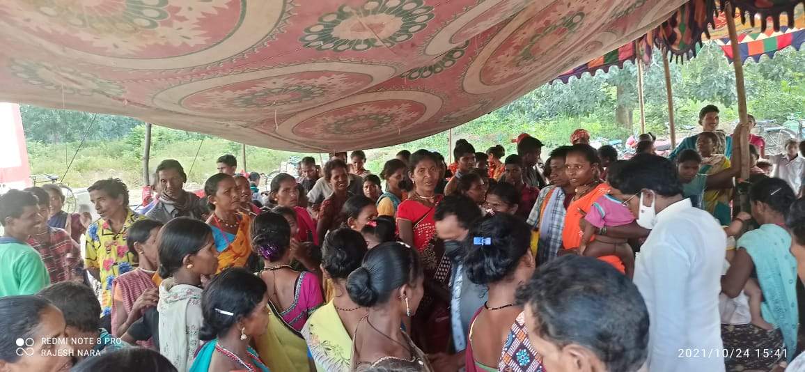 किस्टाराम सुविधा शिविर में सैकड़ों ग्रामीण लाभांवित