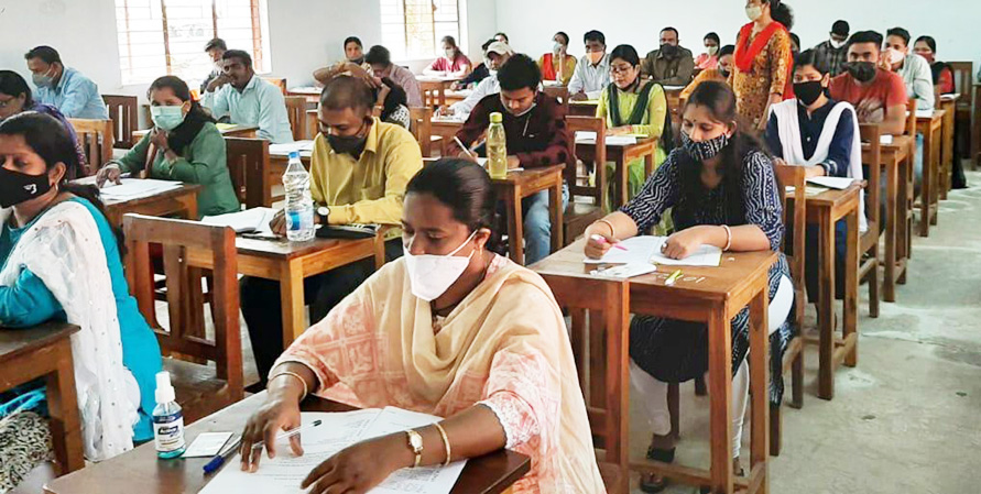 हेमचंद यादव विवि पीएचडी कोर्सवर्क की लिखित परीक्षा में 6 रहे गैरहाजिर