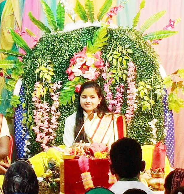 परसदा बड़े में श्रीमद्भागवत कथा