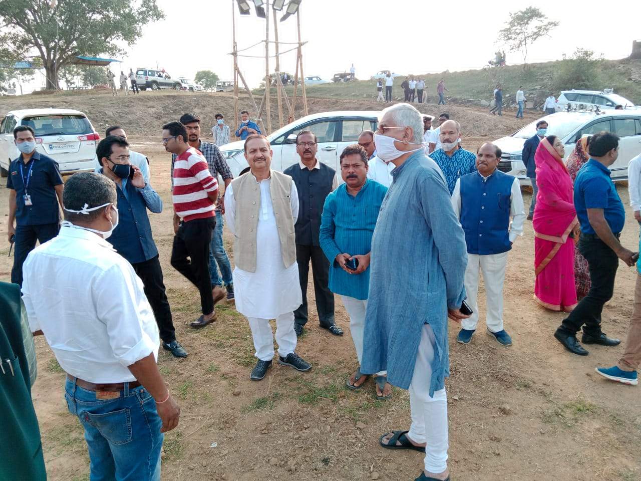 सिंहदेव का दरिमा एयरपोर्ट पर गर्मजोशी के साथ स्वागत