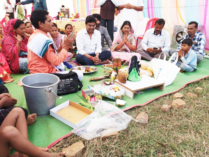 बोहारपार में गौठान दिवस कार्यक्रम, विकास कार्यों का भूमिपूजन बोहारपार में गौठान दिवस कार्यक्रम, विकास कार्यों का भूमिपूजन