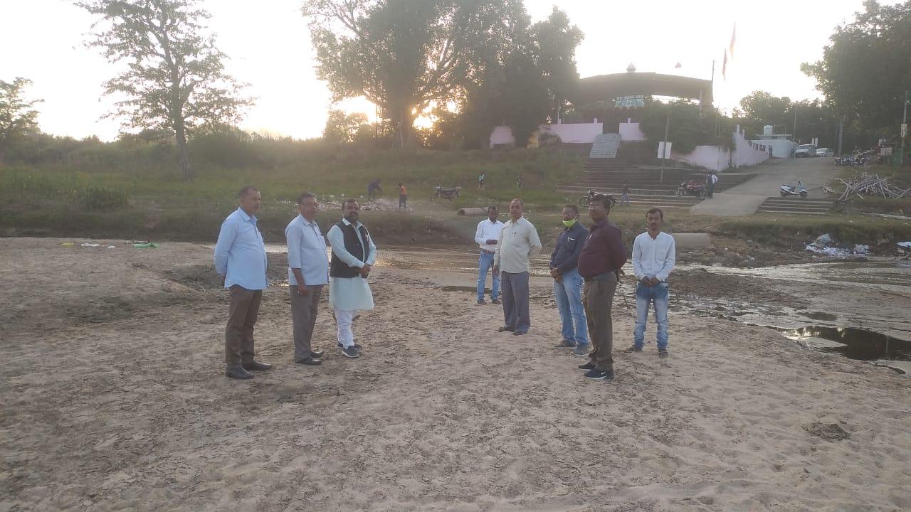 छठ पूजा की तैयारियां शुरू, घाट की सफाई