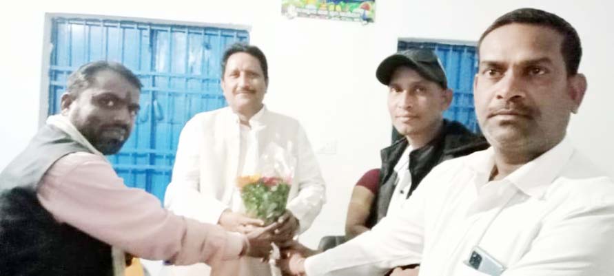 कैथी में सीसी रोड का भूमिपूजन कैथी में सीसी रोड का भूमिपूजन