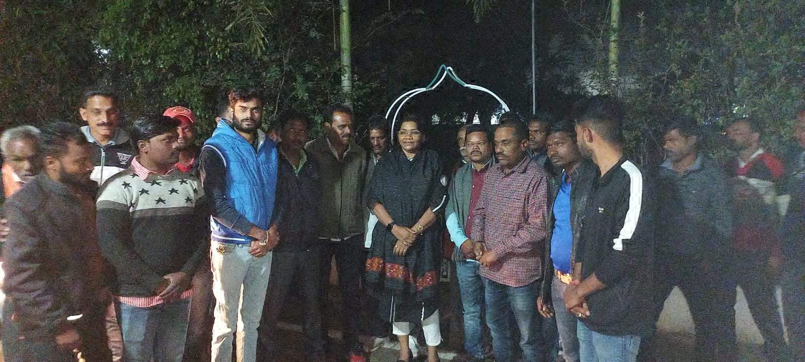 केंद्रीय राज्य मंत्री रेणुका से मिले कार्यकर्ता, चुनाव पर चर्चा