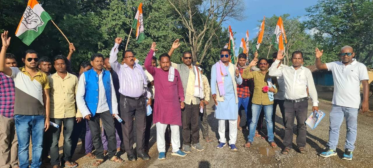 केंद्र सरकार के खिलाफ कांग्रेस जनजागरण पदयात्रा शुरु