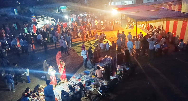 ढाबा में मंडई कार्यक्रम आयोजित