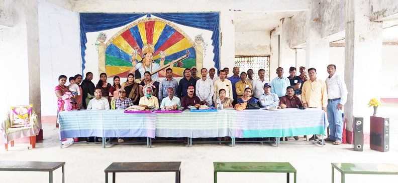 सेवानिवृत्त प्रधानपाठक व व्याख्याता को दी विदाई