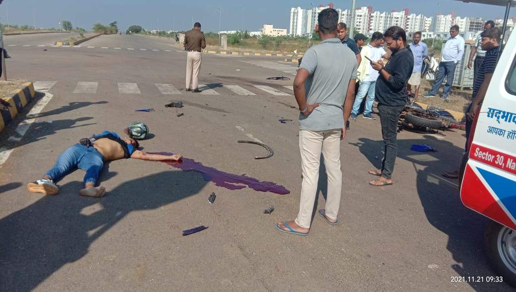 कार-बाइक भिड़ंत, एक मौत
