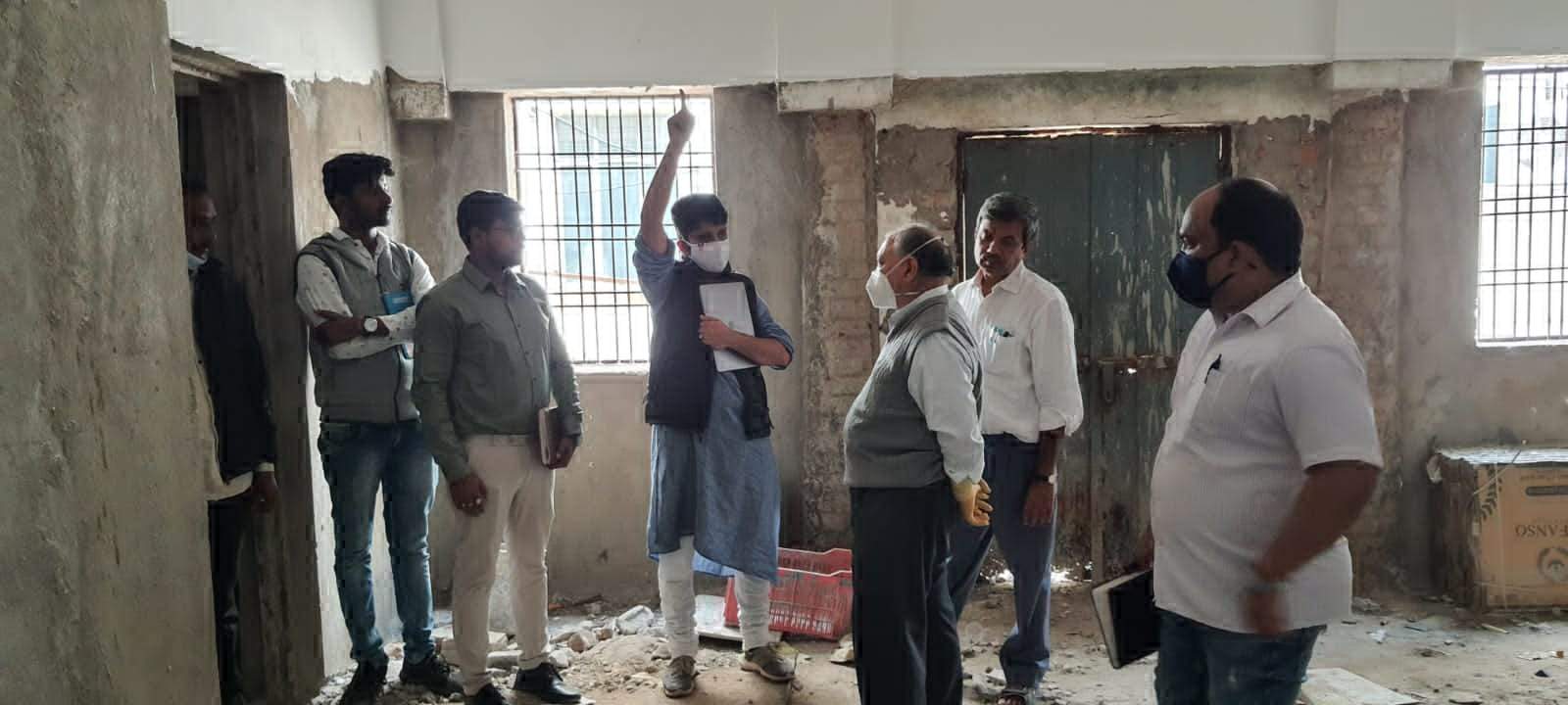 बच्चों एवं महिलाओं के सुव्यवस्थित उपचार के लिए पुराने भवन का हो रहा जीर्णोद्धार