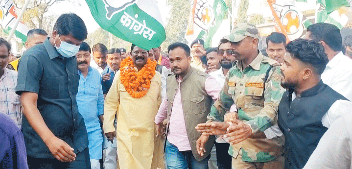 खाद्य मंत्री पहुंचे गरियाबंद, भव्य स्वागत