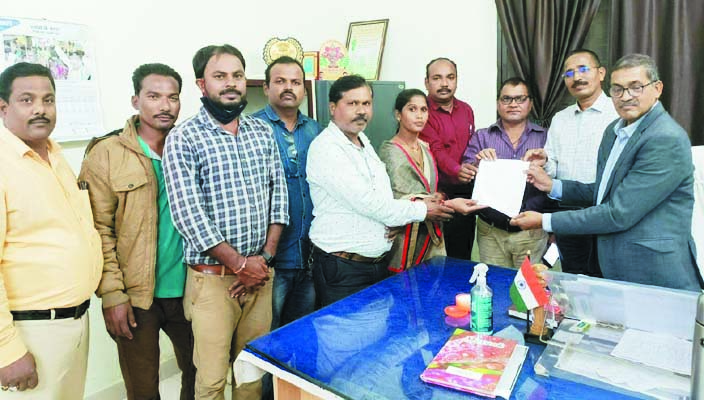 मंत्री को सौंपे ज्ञापन का शीघ्र असर मंत्री को सौंपे ज्ञापन का शीघ्र असर