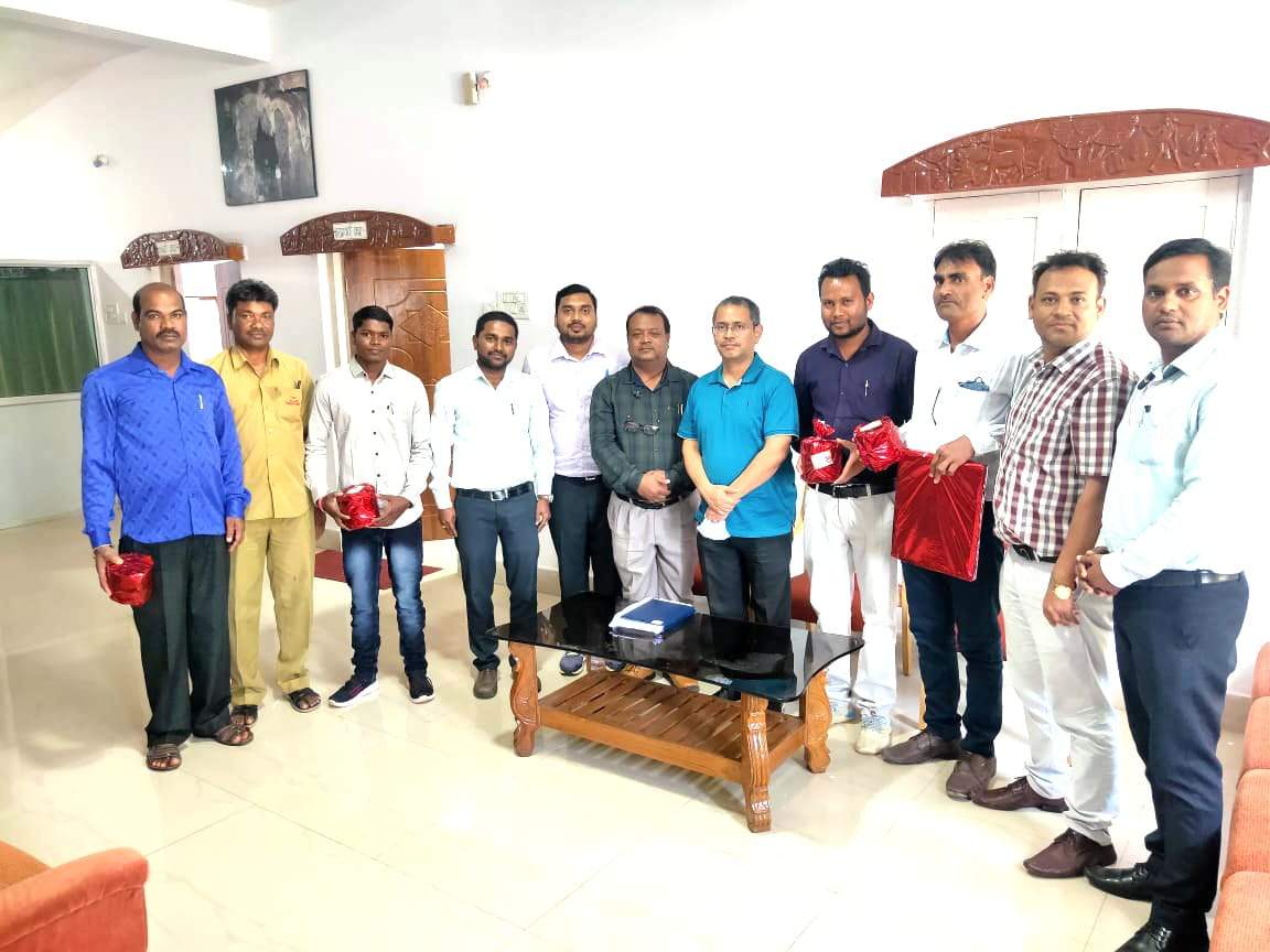 मुख्य पोस्ट मास्टर जनरल ने किया कोण्डागांव दौरा