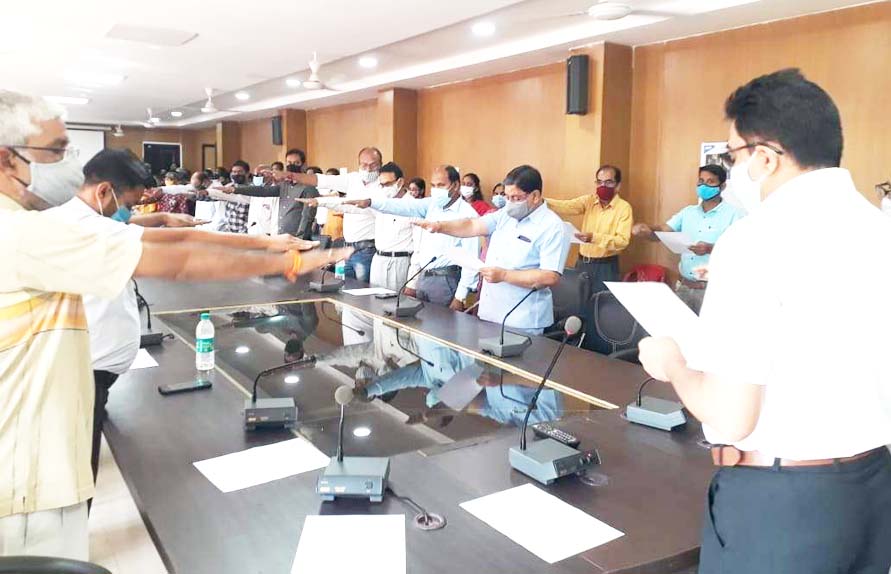 भारतीय संविधान की प्रस्तावना का सामूहिक पठन