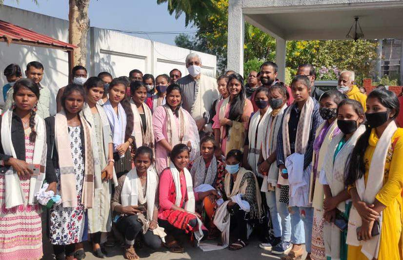 50 युवतियों ने युवा कांग्रेस की ली सदस्यता 50 युवतियों ने युवा कांग्रेस की ली सदस्यता