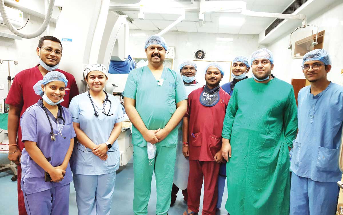 रक्त वाहिकाओं की दुर्लभ बीमारी टकायासू आर्टेराइटिस का एसीआई में सफल उपचार