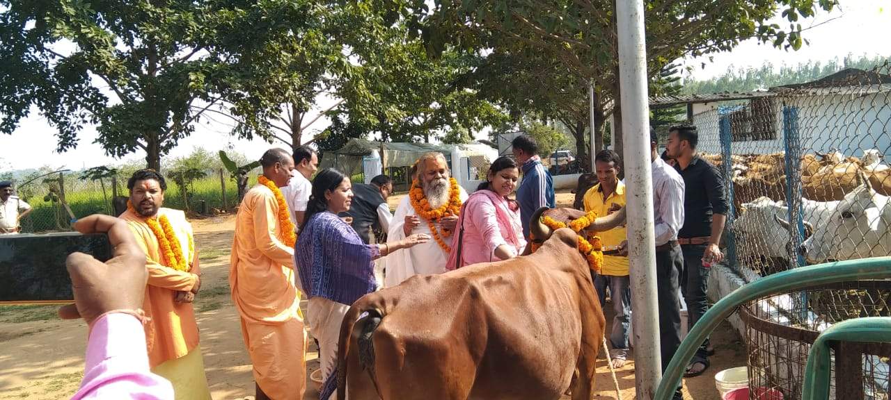 रामसुंदर दास ने किया गौशाला का निरीक्षण