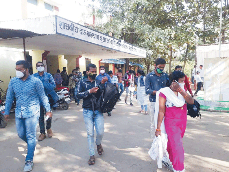 मण्डी निरीक्षक भर्ती परीक्षा में 507 अनुपस्थित, 2176 ने दी परीक्षा
