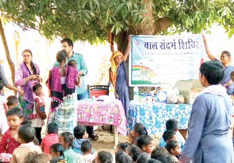 धुर नक्सल पीडि़त गांव पायतुलगुट्टा ने शुरू की कुपोषण से जंग धुर नक्सल पीडि़त गांव पायतुलगुट्टा ने शुरू की कुपोषण से जंग