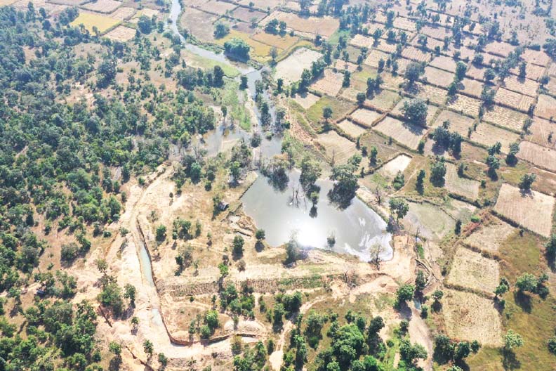 2 वर्ष में 14.29 करोड़ से 2 लाख नरवा संरचना का निर्माण