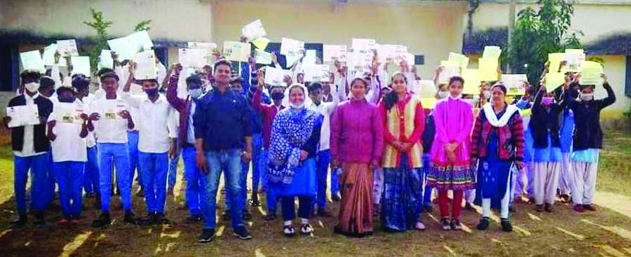 तम्बाकू से होने वाले दुष्प्रभाव के बारे में छात्रों को दी जानकारी