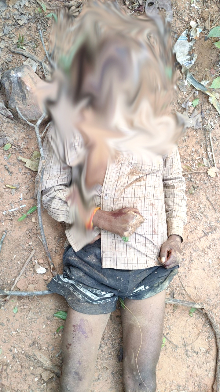 सडक़ किनारे अधेड़ की लाश, हत्या की आशंका, जांच