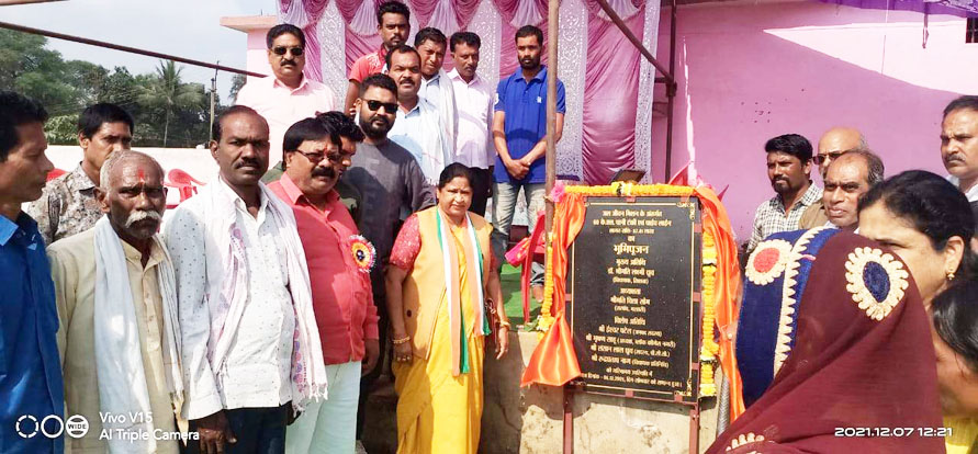 सिहावा विधायक ने 3 करोड़ 20 लाख के विकास कार्यों का किया भूमिपूजन
