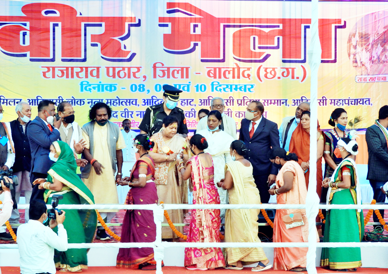शहीद वीर नारायण सिंह की स्मृति में 3 दिनी वीर मेला