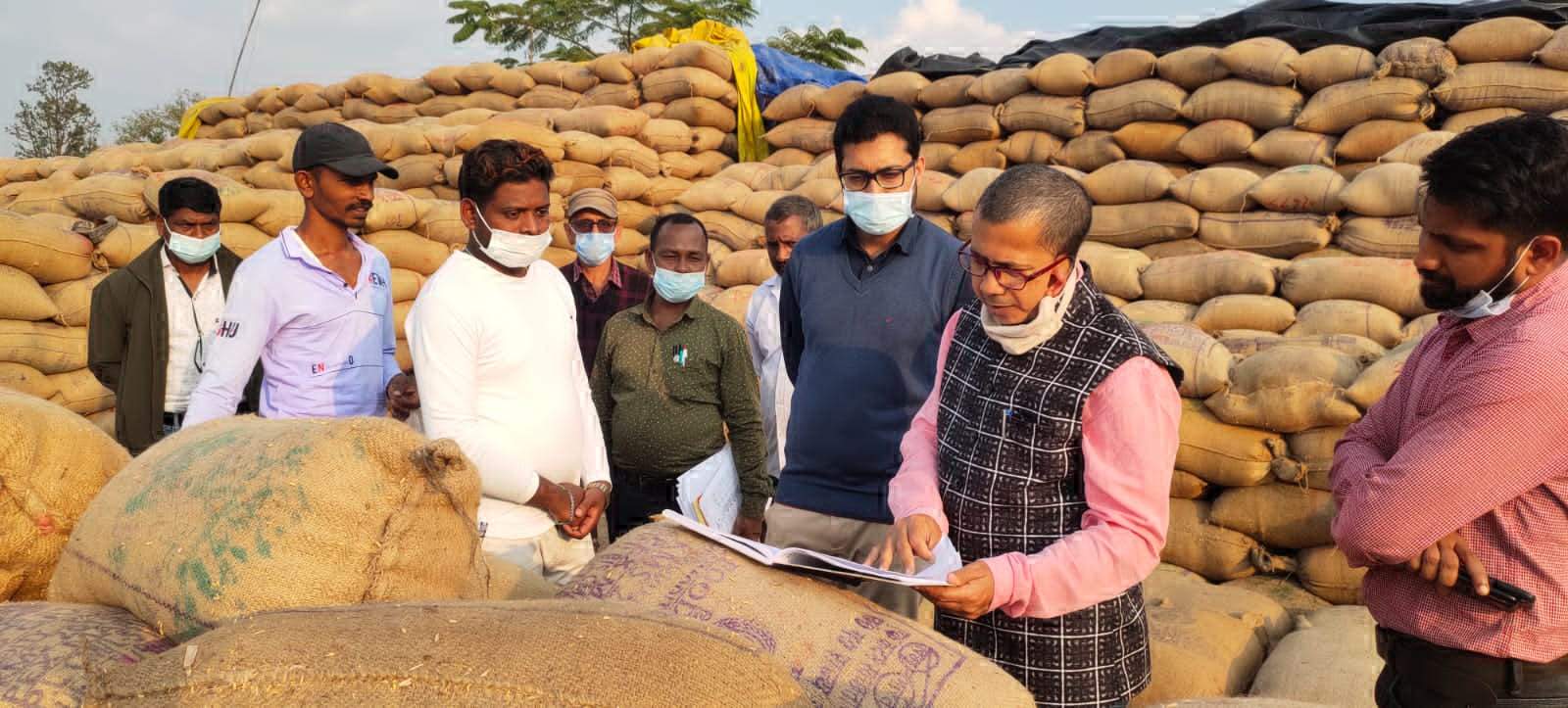 पिछले वर्ष के मुकाबले अब तक 11 फीसदी अधिक धान खरीदी