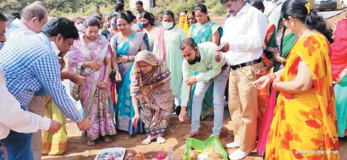 तालाब बनने से पानी की मिलेगी सुविधा विधायक देवती ने किया भूमिपूजन