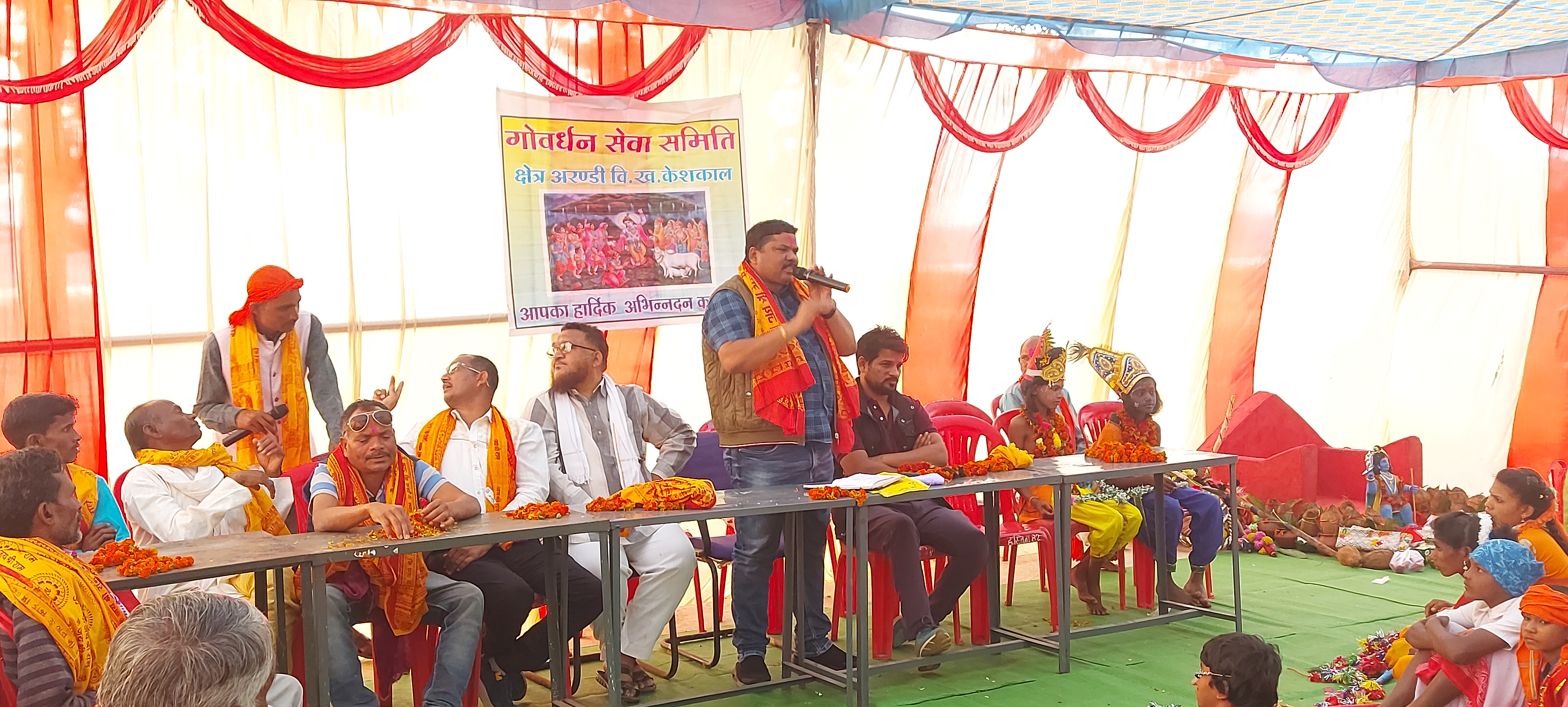 राउत नाचा कार्यक्रम में विधायक हुए शामिल