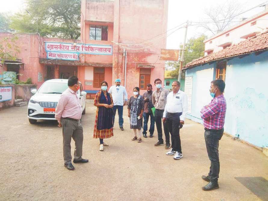 सीएचएमओ ने किया सिविल हॉस्पिटल का आकस्मिक निरीक्षण सीएचएमओ ने किया सिविल हॉस्पिटल का आकस्मिक निरीक्षण