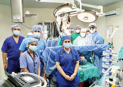 अंबेडकर में हार्ट का जटिल ऑपरेशन