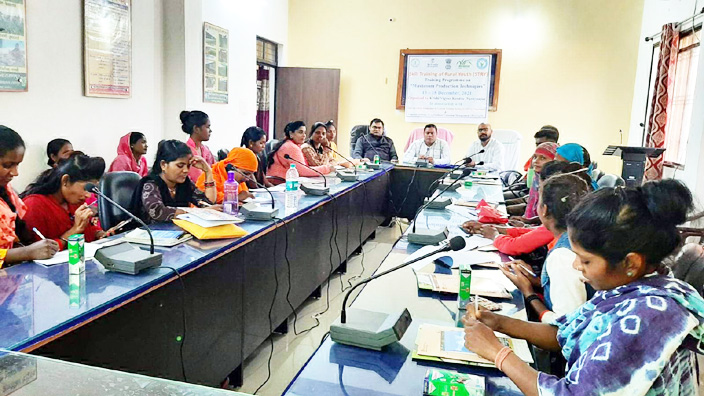 मशरूम उत्पादन प्रशिक्षण 18 तक