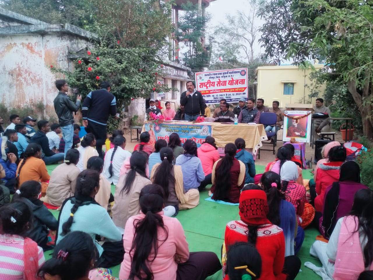 पेटला में रासेयो विशेष शिविर शुरु, विविध कार्यक्रम