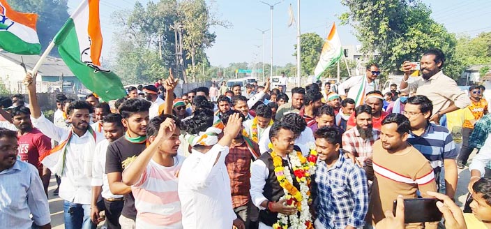 नगरपंचायत कोंटा चुनाव में कांग्रेस ने मारी बाजी, भाजपा 1 सीट पर सिमटी