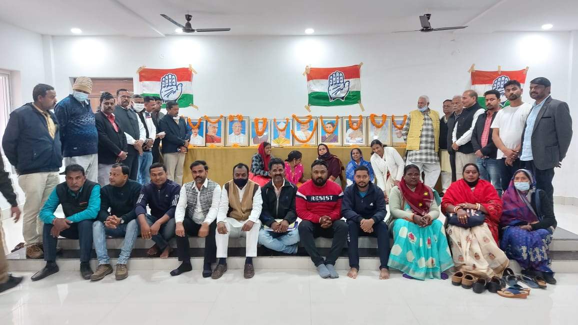 स्थापना दिवस पर दी कांग्रेस के इतिहास की जानकारी