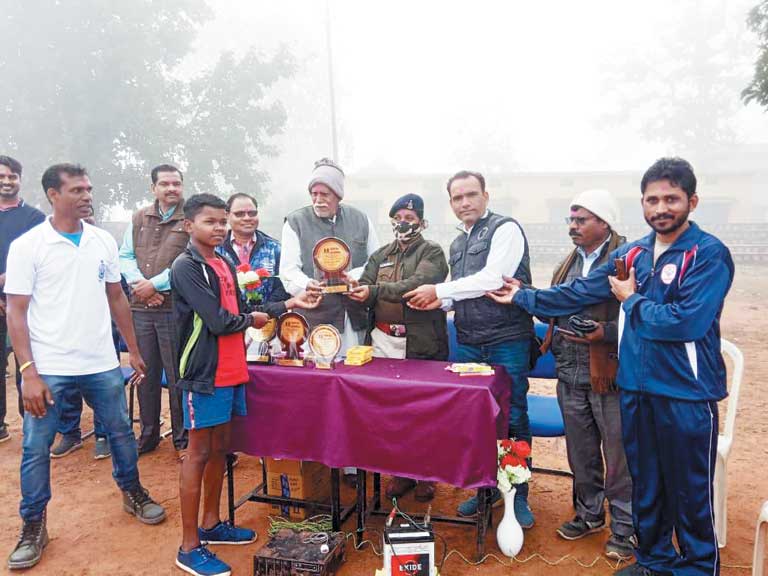 मिनी दौड़ में पानसिंह और रीतू साहू ने मारी बाजी