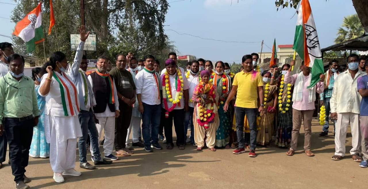 भोपालपटनम नपं में कांग्रेस की एकतरफा जीत