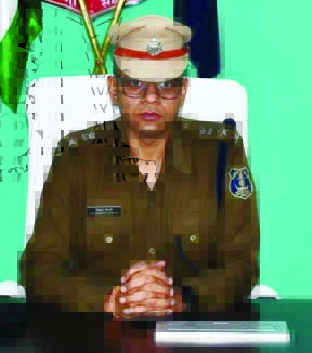 दंतेवाड़ा के नए एसपी ने संभाला कार्यभार