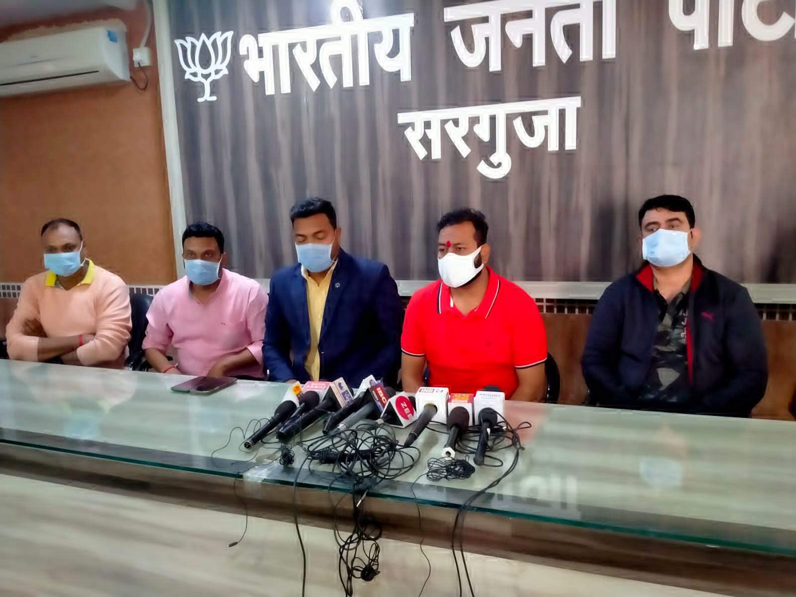 कांग्रेस ने साजिश रचकर प्रधानमंत्री के काफिले को रोका-अमित साहू