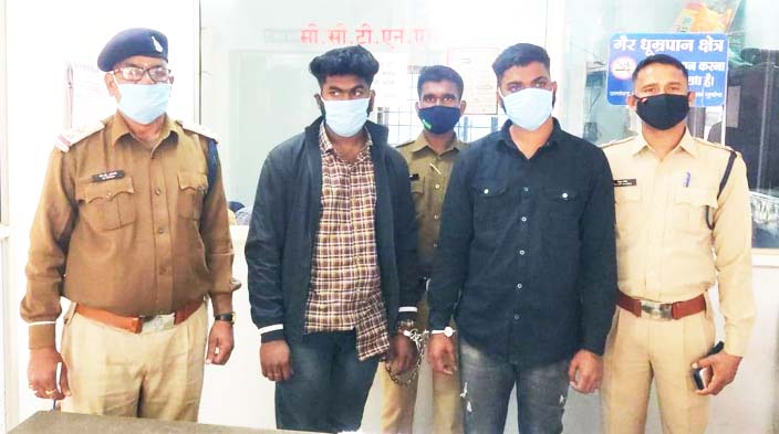 रंजिश को ले विवाद, चाकूबाजी, 2 गिरफ्तार, 2 फरार