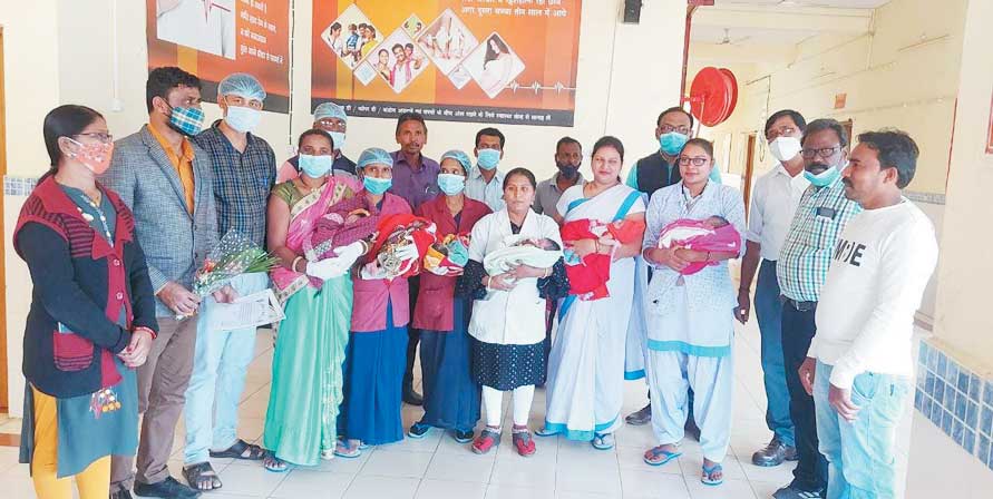 पाटन सामुदायिक स्वास्थ्य केंद्र में एक ही दिन में छह सीजेरियन