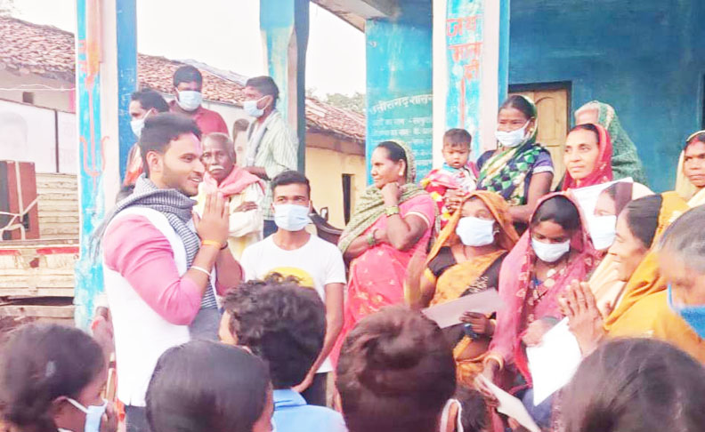 तीसरी लहर बचाव के लिए ग्रामीणों को कर जागरूक