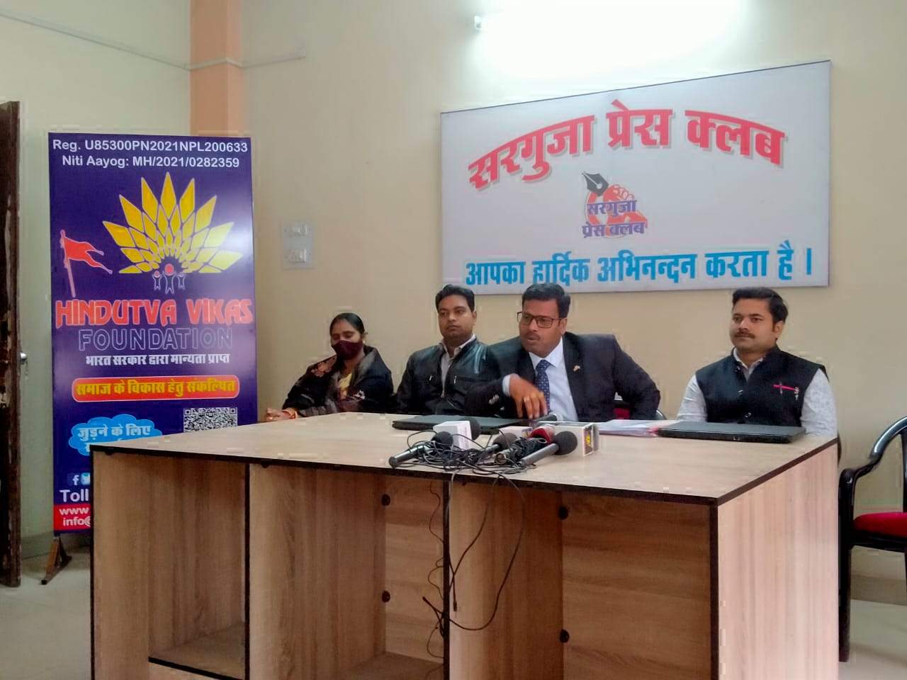 संस्कृति, आर्थिक उन्नयन व सामाजिक सुरक्षा की आधारशिला पर है हिंदुत्व विकास फाउंडेशन की नींव-अमित