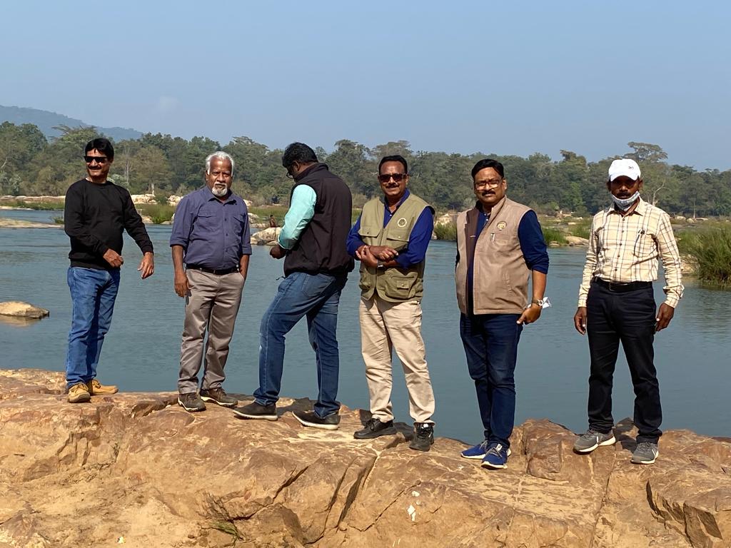 नेशनल टाइगर कंजर्वेशन की टीम ने भैरमगढ़ अभ्यारण का लिया जायजा  