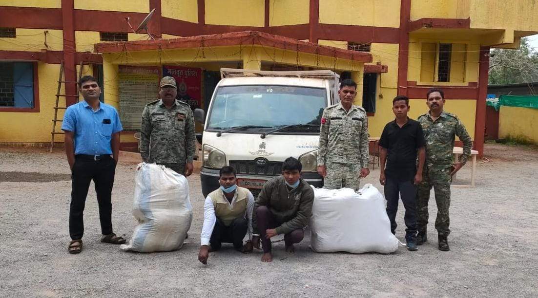 गांजा तस्करी, यूपी के 2 बंदी