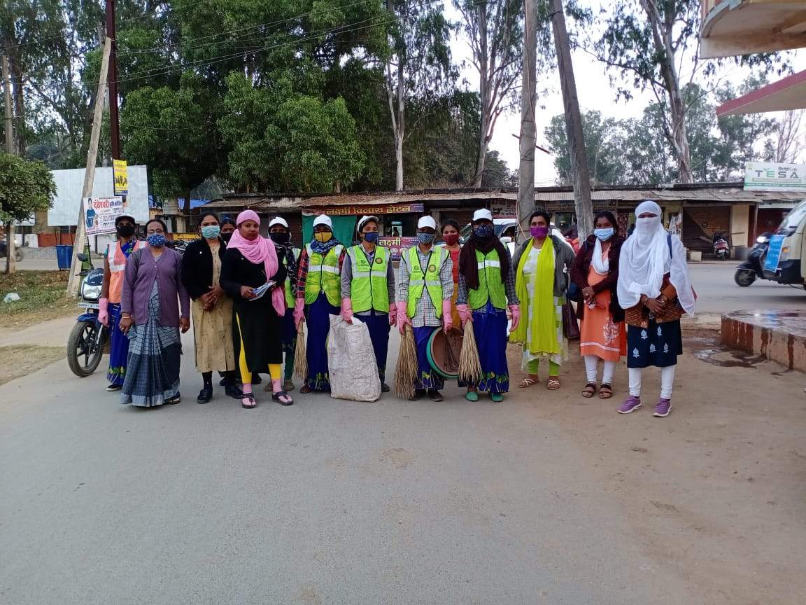 विशेष स्वच्छता अभियान का समापन