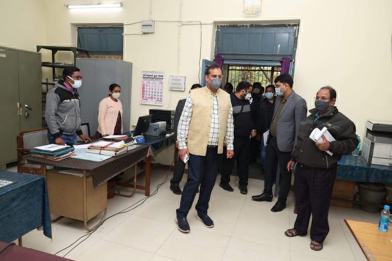 काम में कसावट लाने के निर्देश, निर्माण कार्यों का लिया जायजा  