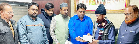 मुस्लिम तेली बिरादरी का कैलेंडर विमोचित